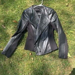 Hybrid Leather Jacket